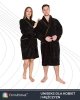 Szlafrok Imperial Unisex Czarny S/M 300 g/m2 